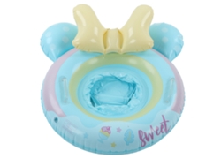 Aro Inflable Para Niños Con Asas, Material De Pvc Ecológico, Flotador Para Piscina, Playa, Bañera, Edades De 3 A 10 Años.