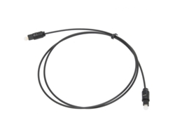 Cable de transmisión de fibra óptica de PVC de 1 m para audio óptico en cine en casa