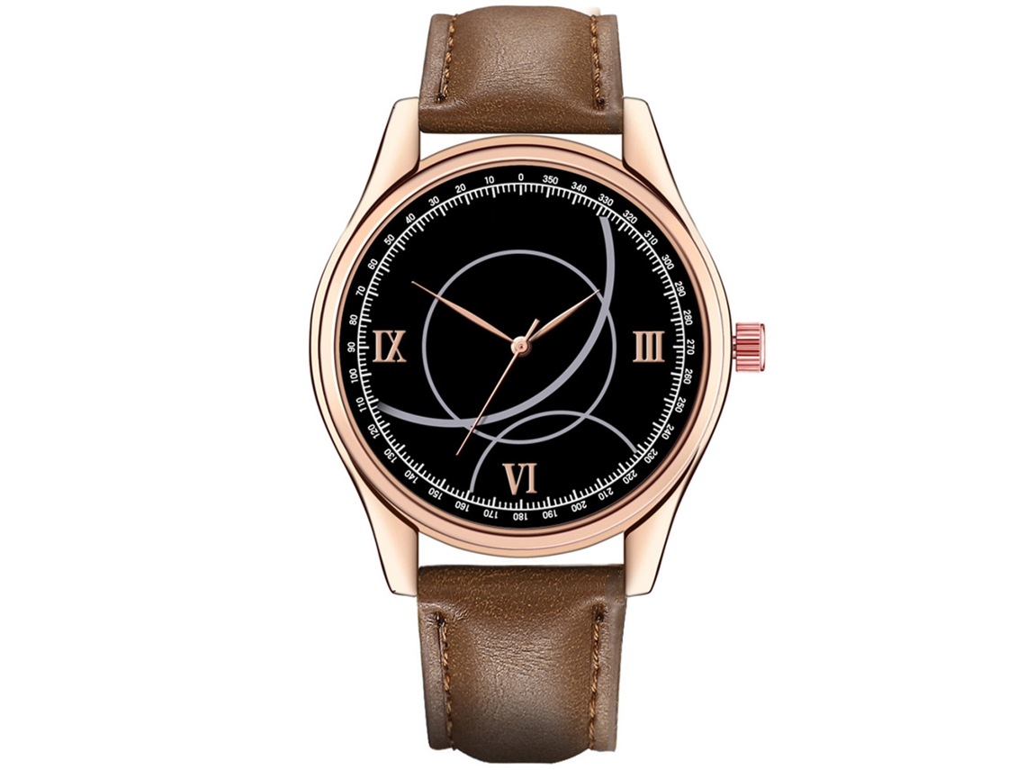 Reloj De Pulsera Para Mujer De Moda Casual Con Cuarzo Y Aleación Color Negro Oscuro
