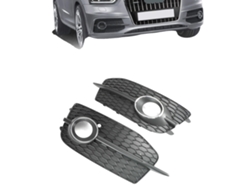 Rejilla de faros delanteros, material ABS duradero, reemplazo directo, colocación frontal, compatible con Q3 S Line 2012-2014 OEM
