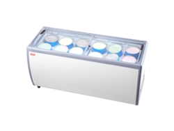 VEVOR Gabinete Congelador Comercial de Helados 567 L 1800 x 715 x 880 mm Blanco