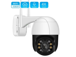 Cámara De Vigilancia 4k Ultra Hd Blanca