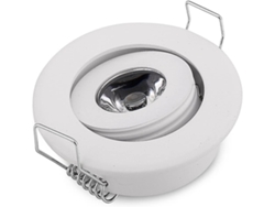 Omni-focos Empotrables Mini Led 3w De Techo Pequeño Con Luz Cálida, Carcasa De Aluminio Die-cast Ajustable Y Alta Luminosidad