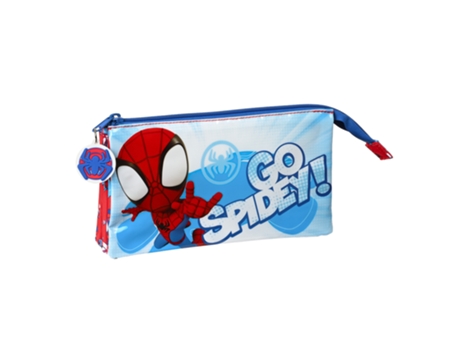 Estuche Escolar SAFTA Spidey And His Amazing Firends 2022 Triplo 842132744