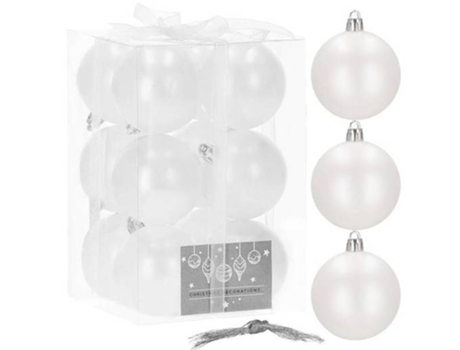 Pack de Bolas para Árbol de Navidad con 12 Piezas