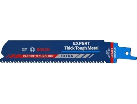 Hoja de Sierra de Sable BOSCH S 955 Chc Expert ‘Thick Tough Metal’ - 3 Un