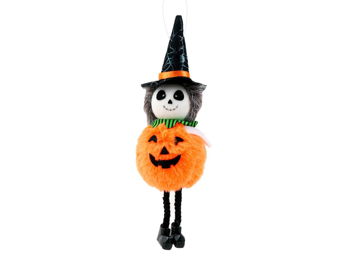 Decoración De Halloween: Colgante De Calabaza Fantasma Para Balcón O Jardín.