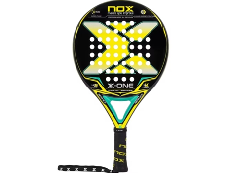 Pala NOX de Pádel X-ONE YELLOW-GREEN EX 2023 ¡GANGA EXCLUSIVA!