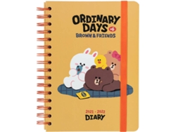 Agenda Escolar ERIK EDITORES Line Friends (A5 - 2021/2022 - Semanal - 14.8x21cm)