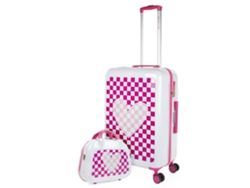 Juego de maletas Happiness Squares de AGATHA RUIZ DE LA PRADA (45 x 68 x 26 cm)