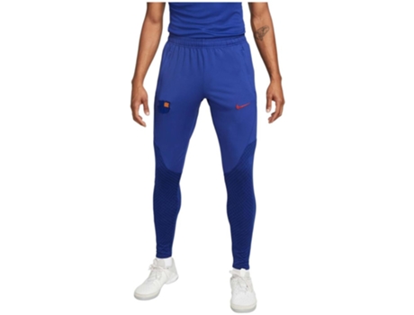Pantalones de Hombre NIKE Largo Fc Barcelone Azul (L)