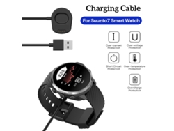 Cable De Carga Para Reloj Inteligente Suunto7, 5v 0.5a, 1m, Negro