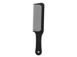 Pente De Cabelo Com Dentes Ondulados Profissional Para Cabeleireiro Estilo Barbear Ferramenta De Modelagem Preto