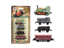 Kit Simulador De Tren De Vapor Retro Con Tracción Manual, Juguete Para Niños, Regalo
