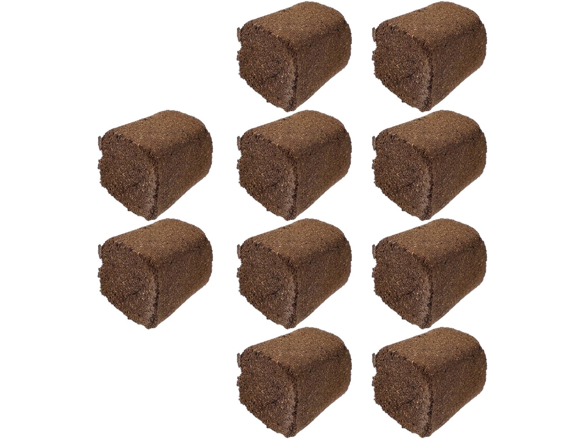 10 Bloques Nutritivos Para Flores, Ideales Para El Cultivo En Jardines Domésticos Y Viveros. Ligeros Y Transpirables