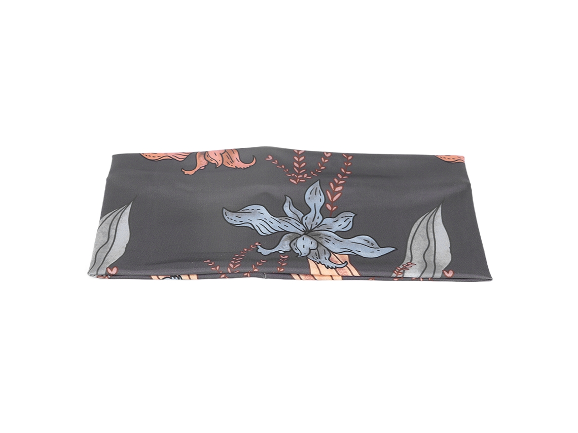 Bandana Ancha Para Mujer Con Estampado, Ideal Para Yoga, Running Y Entrenamientos Deportivos