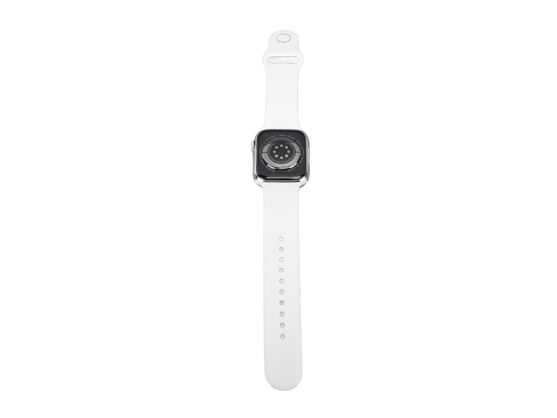 Relógio Fitness Ip65 À Prova D'água Rastreador De Atividade Sono Com Passador Contador Calorias Esportivo Branco