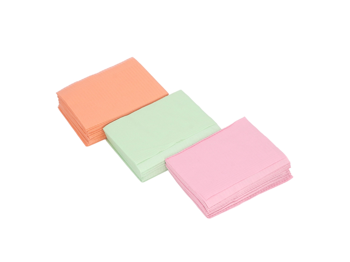 60 Alfombrillas Desechables Para Uñas, Impermeables, Para Mesas De Salón De Belleza, Color Verde, Rosa Y Naranja.