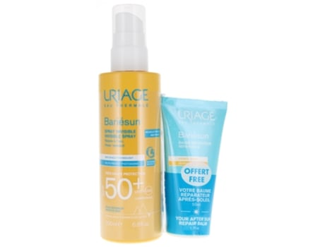 URIAGE Bariésun Spray Invisible Muy Alta Protección Spf50 200 Ml Bálsamo Reparador 50 Ml Gratis