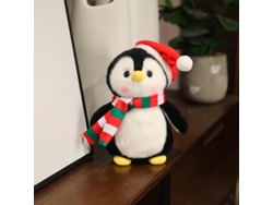 Animales De Peluche Papá Noel Reno Muñeco De Nieve Y Pingüino Regalo De Navidad Para Niños 8.3 Pulgadas CHRUI Pingüino De Navidad