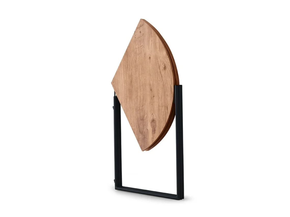 Mesa de comedor de roble abatible BRONIE CONCEPT U