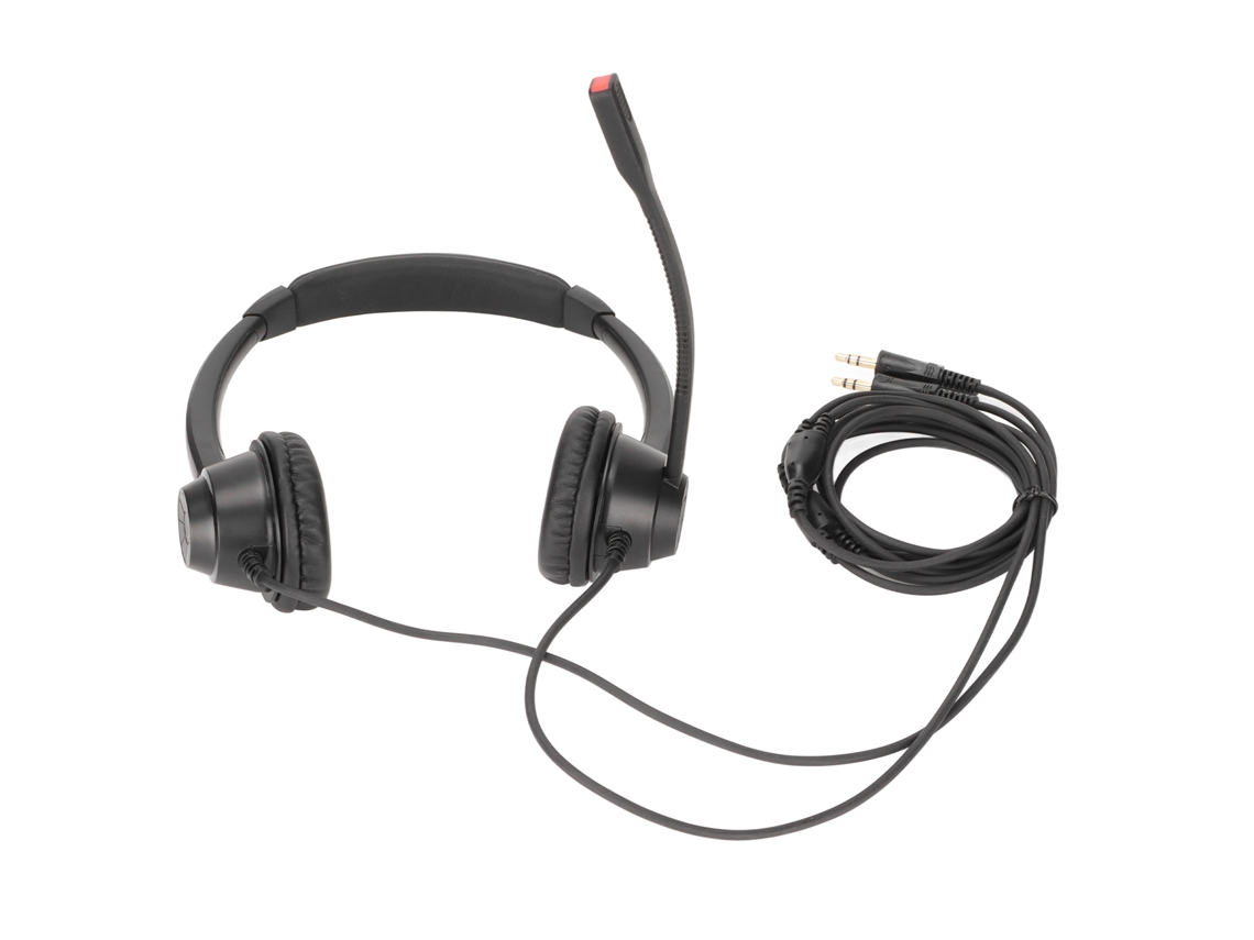 Auriculares Binaurales Para Atención Al Cliente H390dpc, Ligeros Y Con Reducción De Ruido Para Oficina Y Pc.