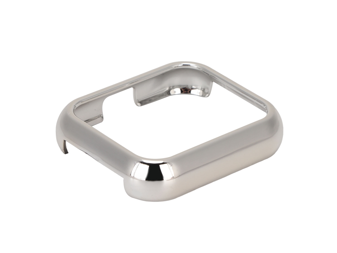 Capa Tpu De Bumper Com Proteção Completa De Tela Eletroplate Para Realme Watch 2 Pro Prata