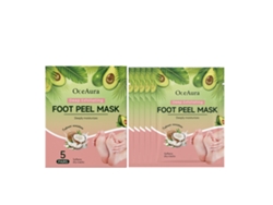 Mascarilla exfoliante e hidratante de aguacate para pies