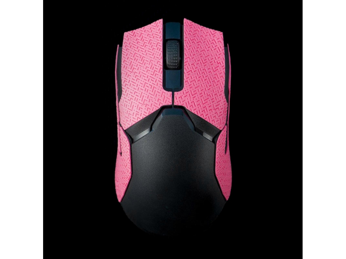 Adhesivo antideslizante para ratón gaming, cinta de agarre que absorbe el sudor, para alfombrilla gaming Viper8k, silicona fina. Chennnls