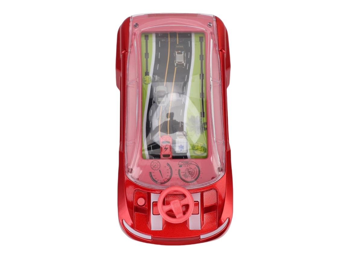 Volante De Coche De Carreras Para Niños - Entrenamiento Cognitivo - Interacción Entre Padres E Hijos - Rojo