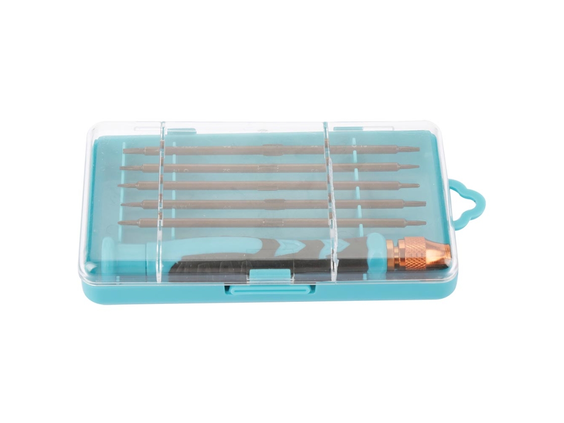 Kit De Puntas De Destornillador De Precisión De Doble Cabezal 6 En 1 Para Reparación De Teléfonos Celulares, Computadoras Y Relojes.