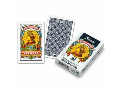 Baraja de Cartas FOURNIER Naipes Espanhóis Edad Mínima Recomendada: 6 años)