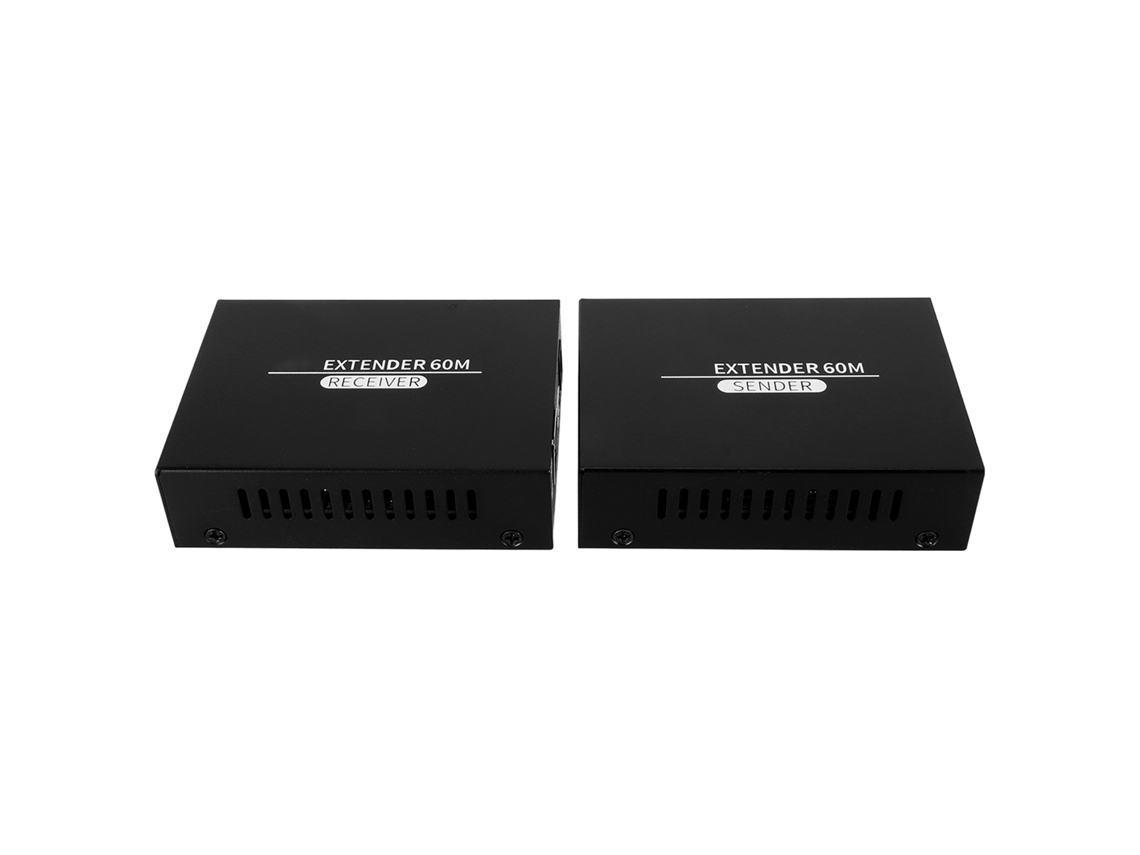 Extensor Kvm Hd De 60 M (197 Pies) 1920x1080p 60hz Con Función Poc Y Control Remoto. Enchufe Británico.