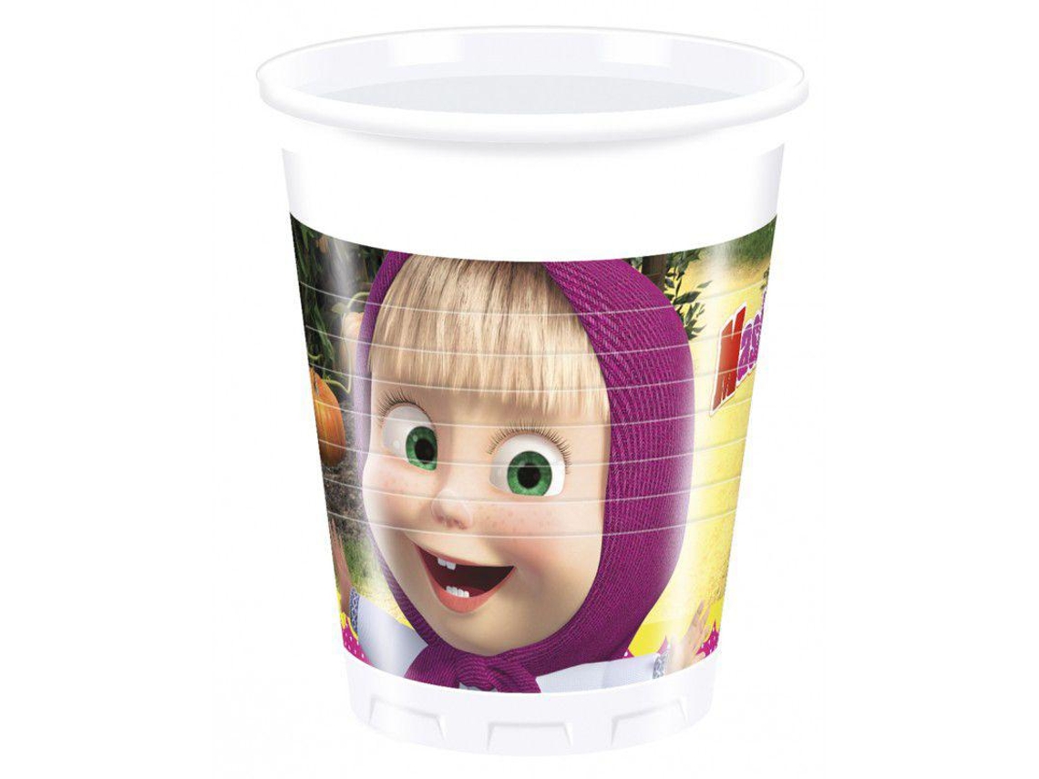 Vasos de Masha y el Oso