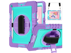 Huawei Matepad 11 2023 Morado Cian Verde con Correa para el Hombro, Soporte Giratorio y Funda para Tablet de Yunzii