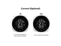 Termostato Inteligente Con Wifi, Pantalla Táctil Digital, Programable Semanalmente, Control Por Aplicación, 16 A, Calefacción Eléctrica Por Suelo Radiante.
