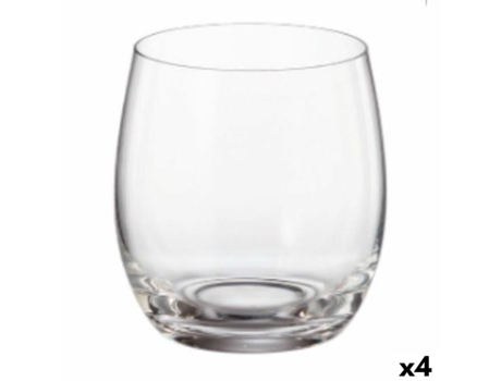Set de Vasos BOHEMIA CRYSTAL Clara (Transparente - Cristal - 410 ml)