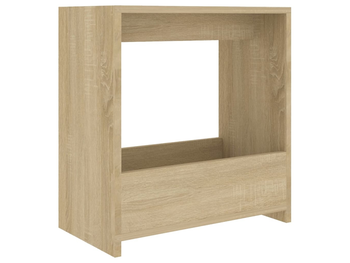 Mesa auxiliar de madera de roble MAISON EXCLUSIVE (50x26x50 cm)