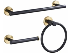 Soporte Para Papel Higiénico Y Toallero (juego De 3) Accesorios Higiénicos Para El Baño