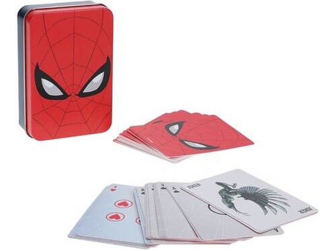 Baraja PALADONE Marvel Spider-Man con Estuche Metálico