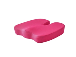 Cojín Para Silla De Gel De Espuma Viscoelástica Transpirable Para Silla De Oficina, Alivia El Dolor De Coxis, Rojo Gertiz