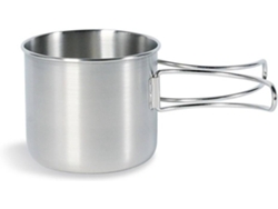 Taza para Camping TATONKA Handle Mug (Acero inoxidable - 10 x 8,5 cm)