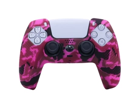 Carcasa para mando PS5 MOROROR Rosa