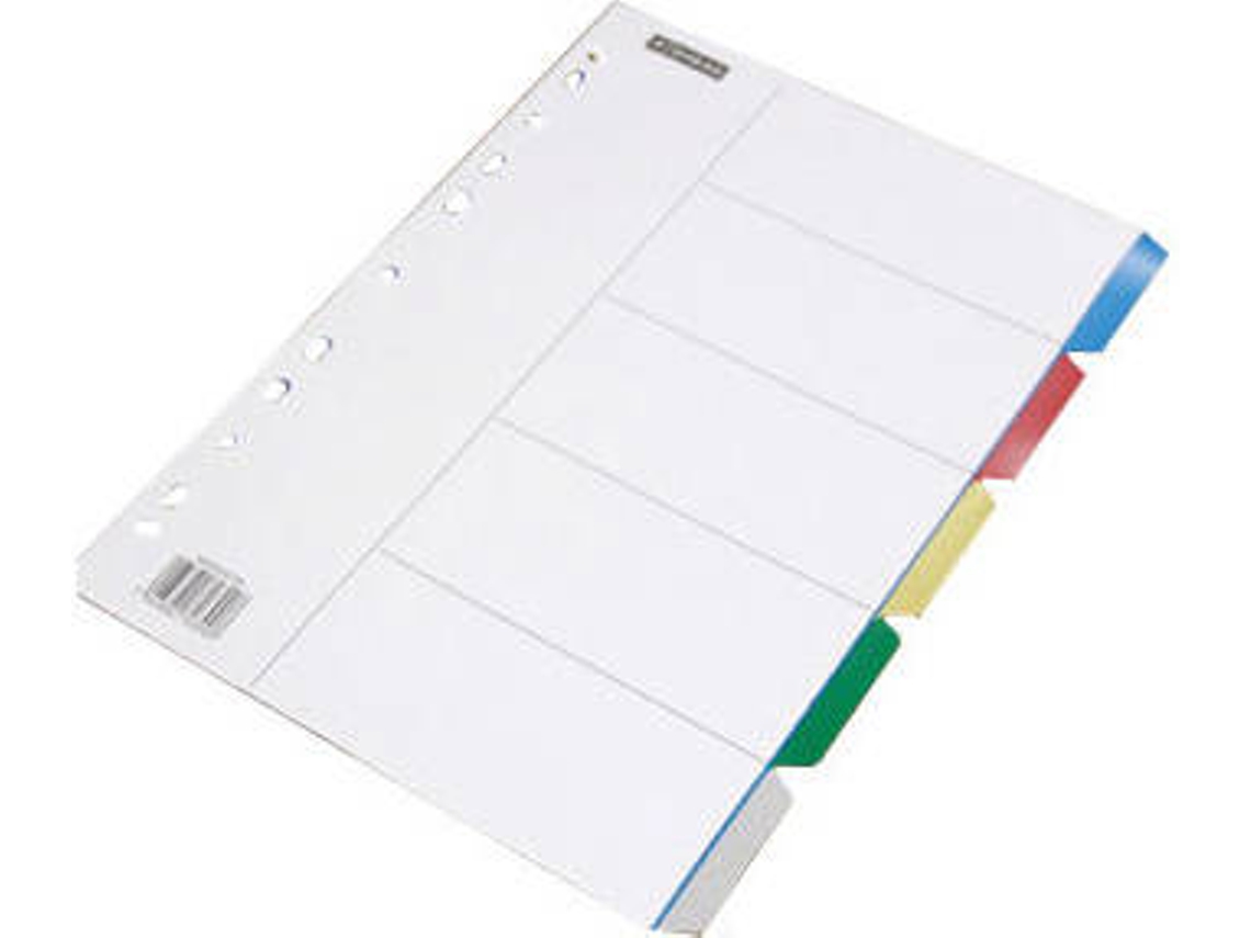 Separadores Colores Variadas (10 unidades - A4)