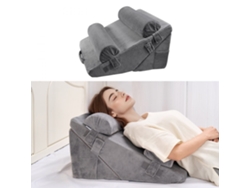 Conjunto Ortopédico De 4 Cojines De Espuma Viscoelástica Para Soporte De Espalda, Piernas Y Cuello Tekmaquinas