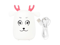 2026-lámpara De Noche Silicona Con Forma De Ciervo Divertida Led Recargable Usb Para Dormitorio Hogar