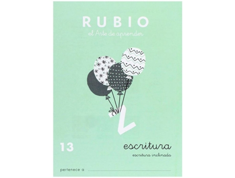 RUBIO Colección de Cuadernos de Caligrafía - Nº 13