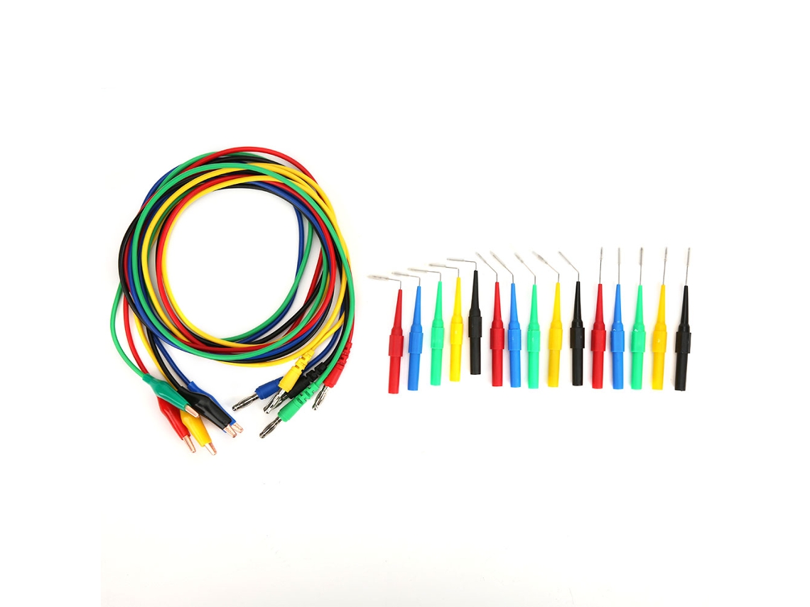 Kit De Sonda De Prueba P1920 Con Cable De Conector Banana De 4 Mm Para Pruebas Eléctricas Automotrices.