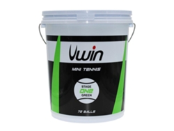 Balde de Bola de Tênis Stage 1 Transparente 72 Ballsuwin