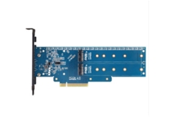 Adaptador M2x8 Pcie X8 X16 1 Turn 2 Nvme Expans Vme Dual Disk Adapter Hengjian